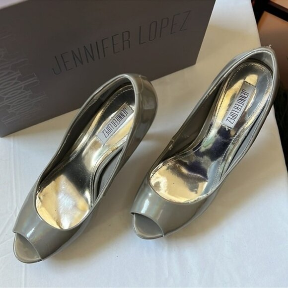 PLATFORM Radiance Holographic Heels - Picture 5 of 7